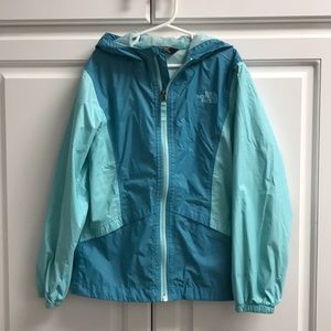 Little Girl Rain Jacket. Size S.